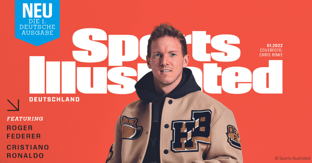Cover der 1. Sports Illustrated Deutschland mit Julian Nagelsmann